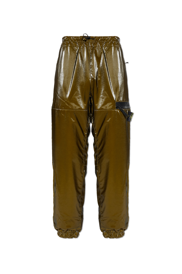 Stone Island GREEN Cargo trousers 1