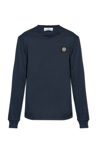 Stone Island NAVY BLUE Long sleeve T-shirt 1