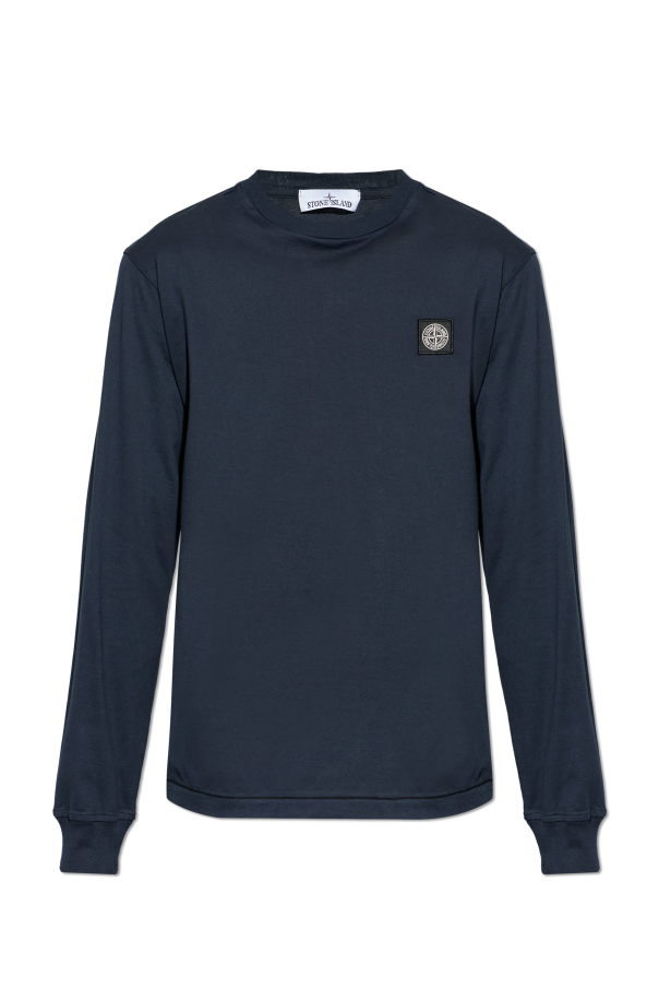 Stone Island NAVY BLUE Long sleeve T-shirt 1