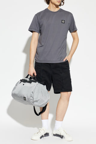 Stone Island GREY T-shirt with logo patch 2