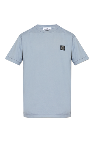 Stone Island GREY T-shirt with logo patch 1