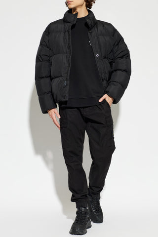 Stone Island BLACK Sweatshirt with printed logo 2