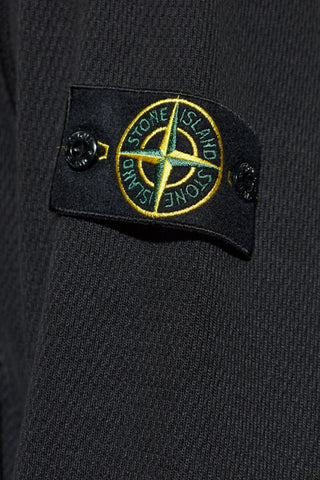 Stone Island BLACK Zip-up sweatshirt 5