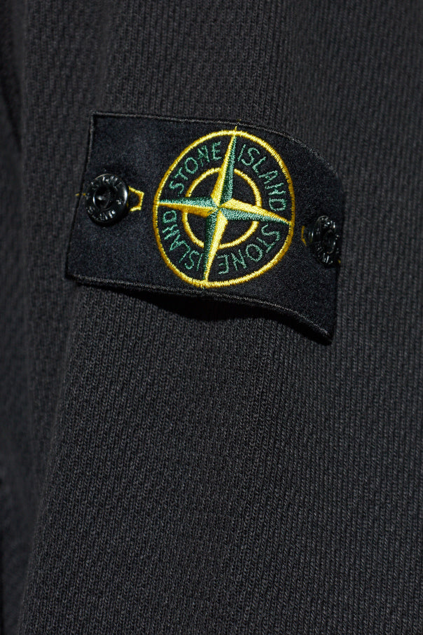 Stone Island BLACK Zip-up sweatshirt 5