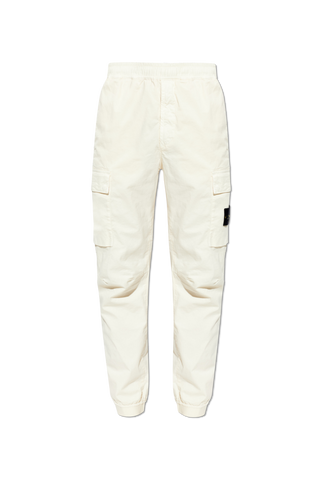 Stone Island cream Cargo trousers 1