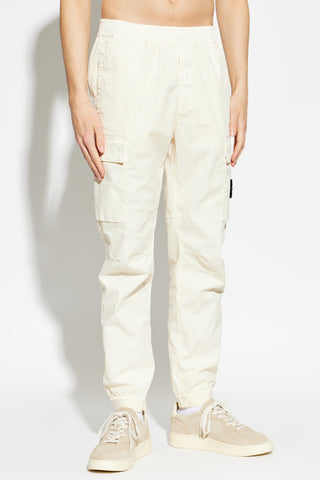 Stone Island cream Cargo trousers 3