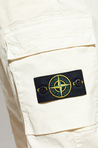 Stone Island cream Cargo trousers 5