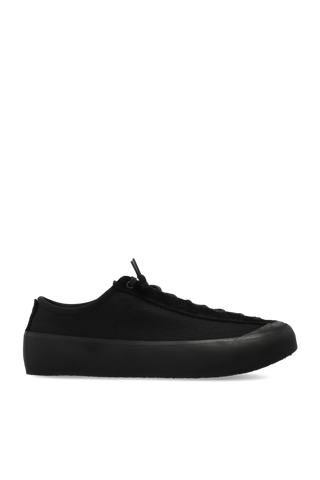 Stone Island BLACK Sports shoes with logo patch 1