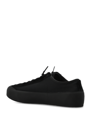 Stone Island BLACK Sports shoes with logo patch 5