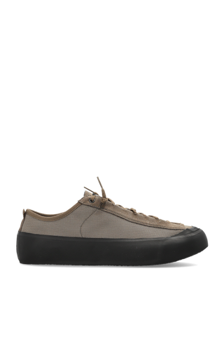 Stone Island GREY Sports shoes with logo patch 1