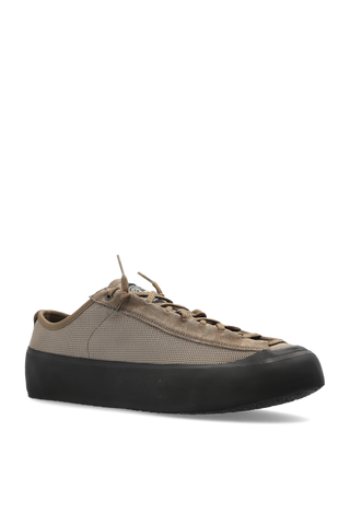 Stone Island GREY Sports shoes with logo patch 4