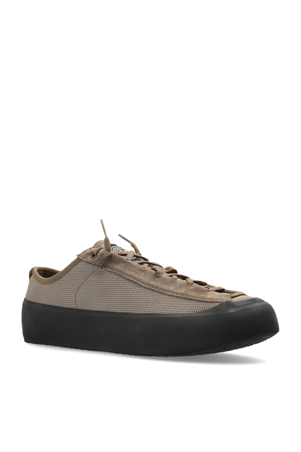 Stone Island GREY Sports shoes with logo patch 4