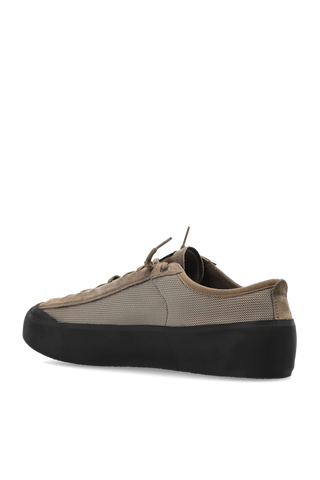 Stone Island GREY Sports shoes with logo patch 5