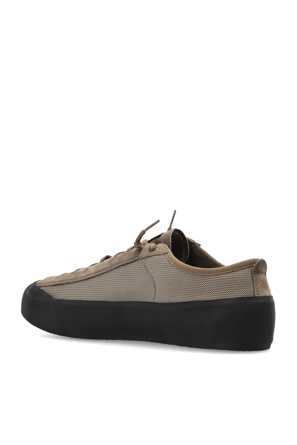 Stone Island GREY Sports shoes with logo patch 5