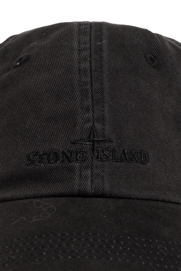 Stone Island BLACK Baseball cap 4