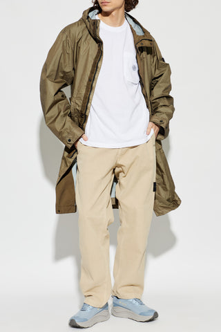 Stone Island WHITE T-shirt with pocket 2