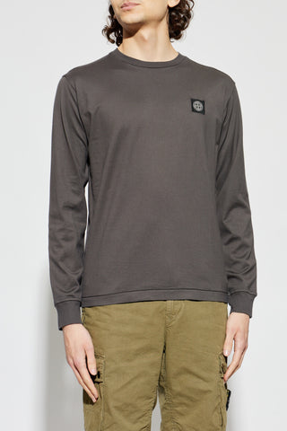 Stone Island GREY Long-sleeve T-shirt 3
