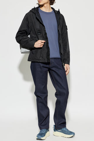 Stone Island NAVY BLUE Jeans with tapered legs 2
