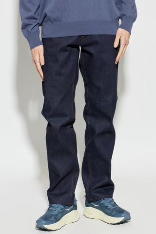 Stone Island NAVY BLUE Jeans with tapered legs 3