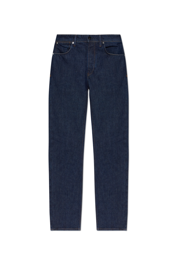 Stone Island NAVY BLUE Jeans with tapered legs 1