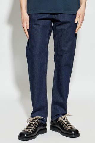 Stone Island NAVY BLUE Jeans with tapered legs 3