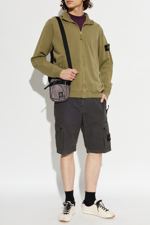 Stone Island GREEN Sweatshirt with logo patch 2