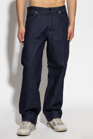 Stone Island NAVY BLUE Straight leg jeans 3