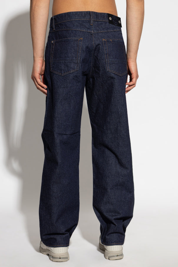 Stone Island NAVY BLUE Straight leg jeans 4