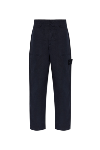 Stone Island NAVY BLUE Loose-fit trousers 1