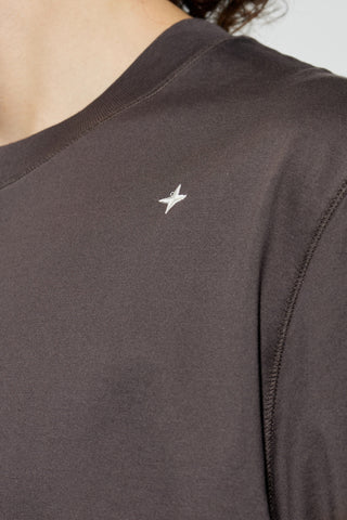 Stone Island GREY T-shirt with embroidered logo 5