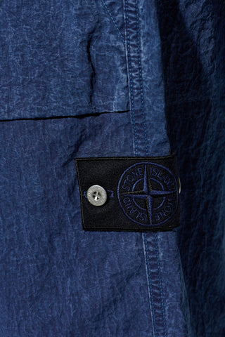 Stone Island NAVY BLUE Loose fit trousers 5