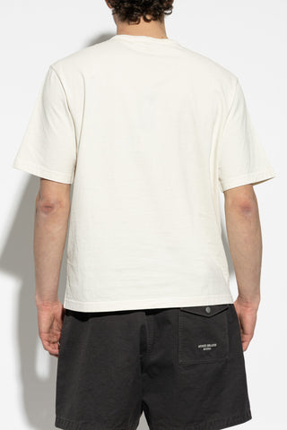 Stone Island cream T-shirt with logo 4