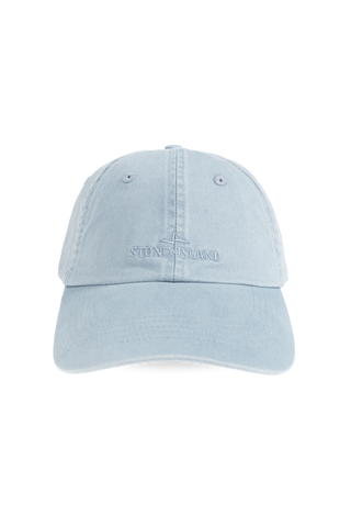 Stone Island light blue Cap with logo 1