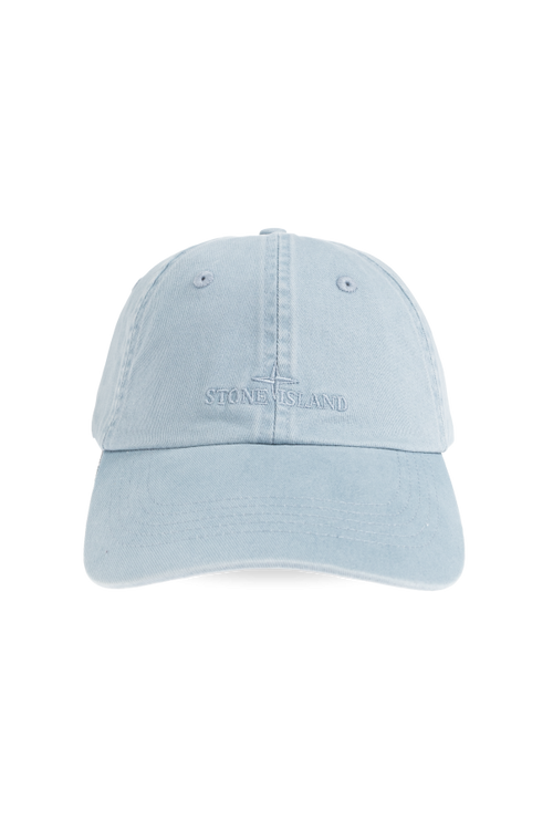 Stone Island light blue Cap with logo 1