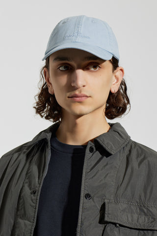 Stone Island light blue Cap with logo 2