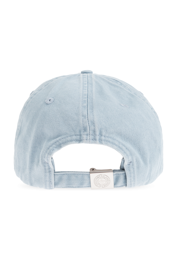 Stone Island light blue Cap with logo 3