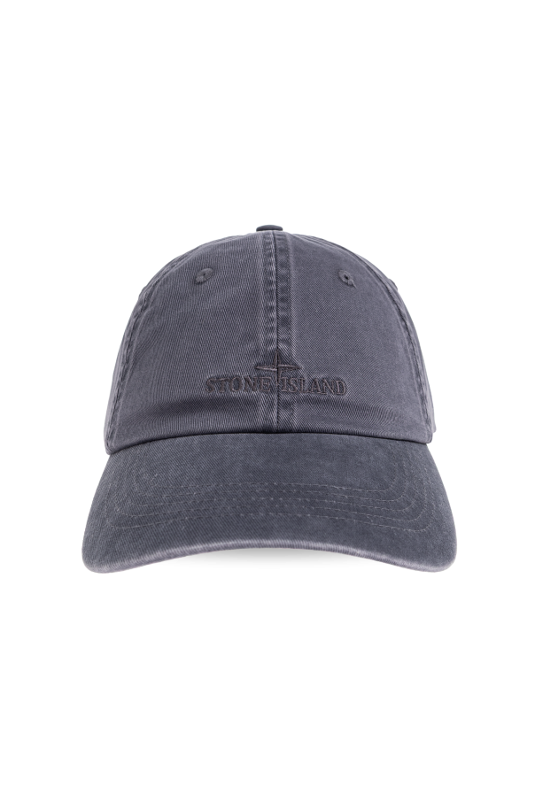 Stone Island GREY Cap with logo 1
