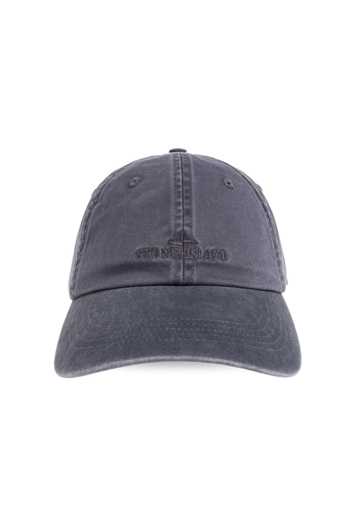 Stone Island GREY Cap with logo 1