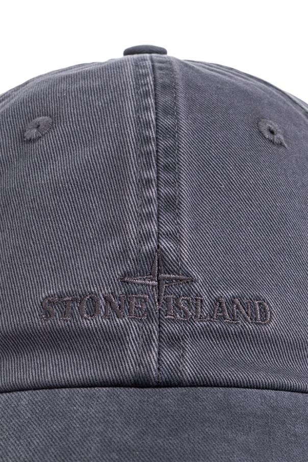 Stone Island GREY Cap with logo 4
