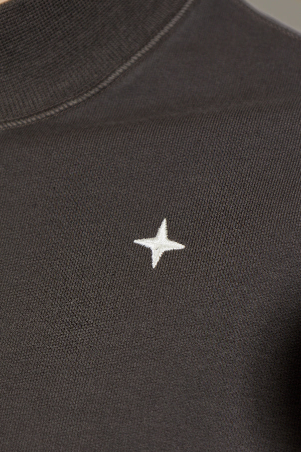 Stone Island GREY Sweatshirt with embroidered logo 5
