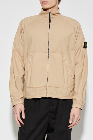 Stone Island beige Sweatshirt with a stand-up collar 3