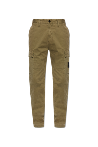 Stone Island GREEN Cargo trousers 1