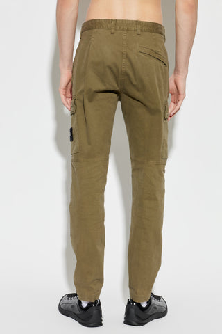 Stone Island GREEN Cargo trousers 4
