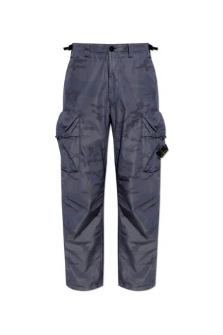 Stone Island NAVY BLUE ‘Cargo’ trousers 1