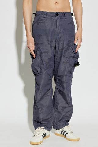 Stone Island NAVY BLUE ‘Cargo’ trousers 3