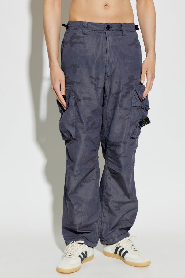 Stone Island NAVY BLUE ‘Cargo’ trousers 3