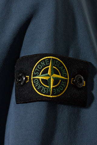 Stone Island BLUE Sweatshirt with logo patch 5
