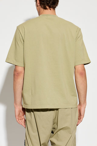 Stone Island GREEN T-shirt with logo 4