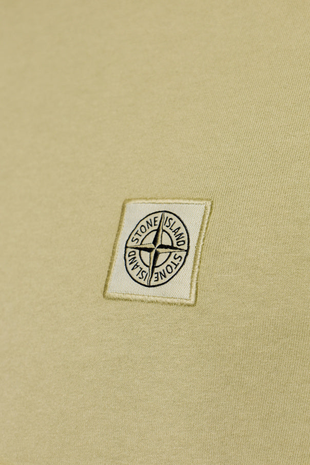 Stone Island GREEN T-shirt with logo 5