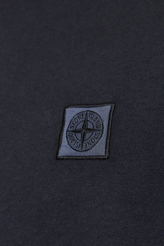 Stone Island NAVY BLUE T-shirt with logo 5